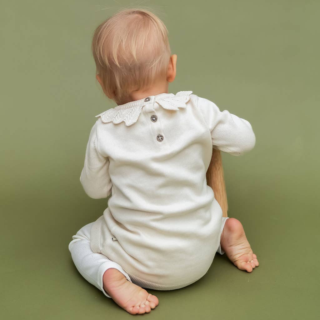 Emma Floral Embroidered Baby Ruffle Dress