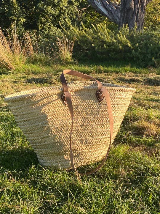 Straw Tote Bag