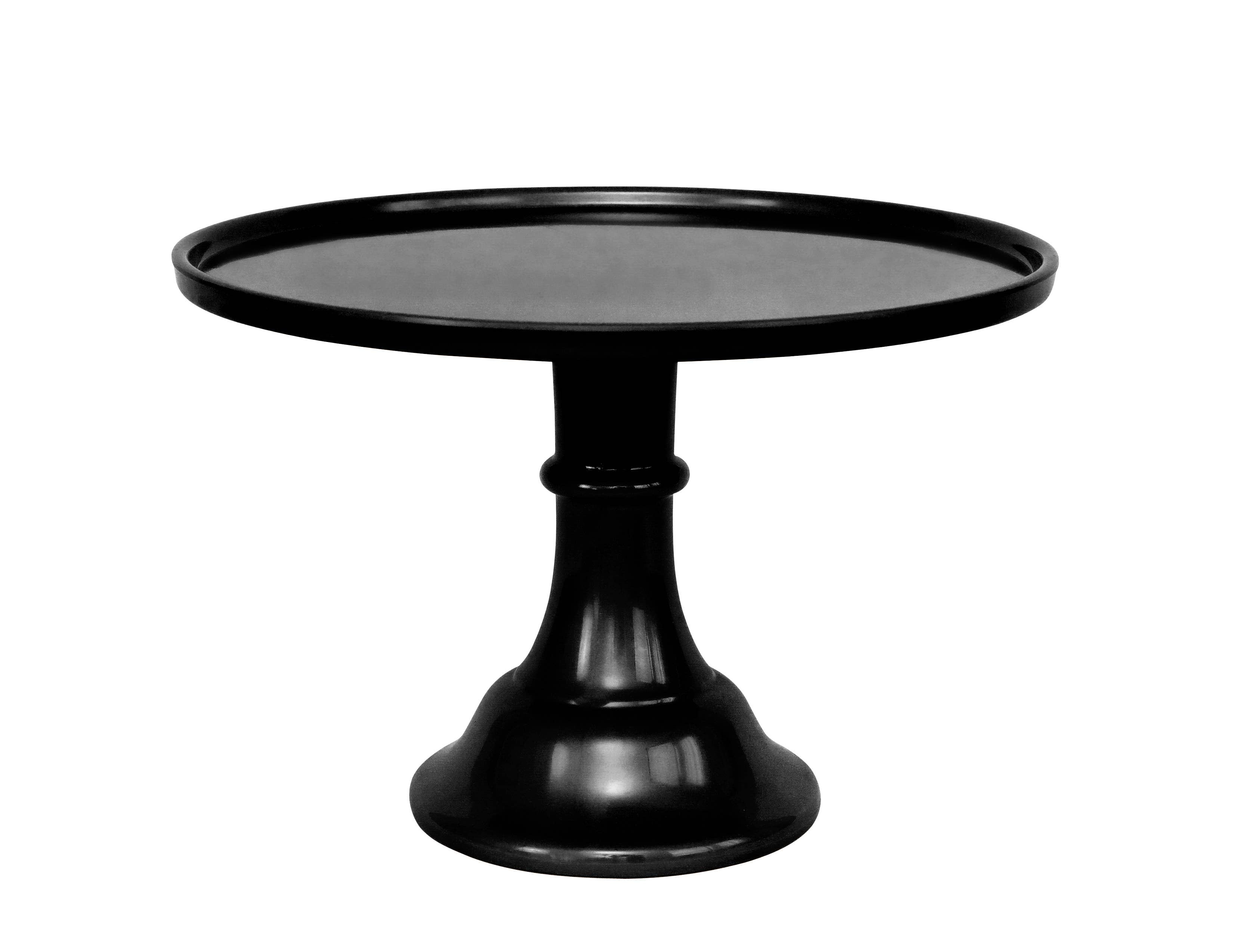 Melamine Cake Stand- Black
