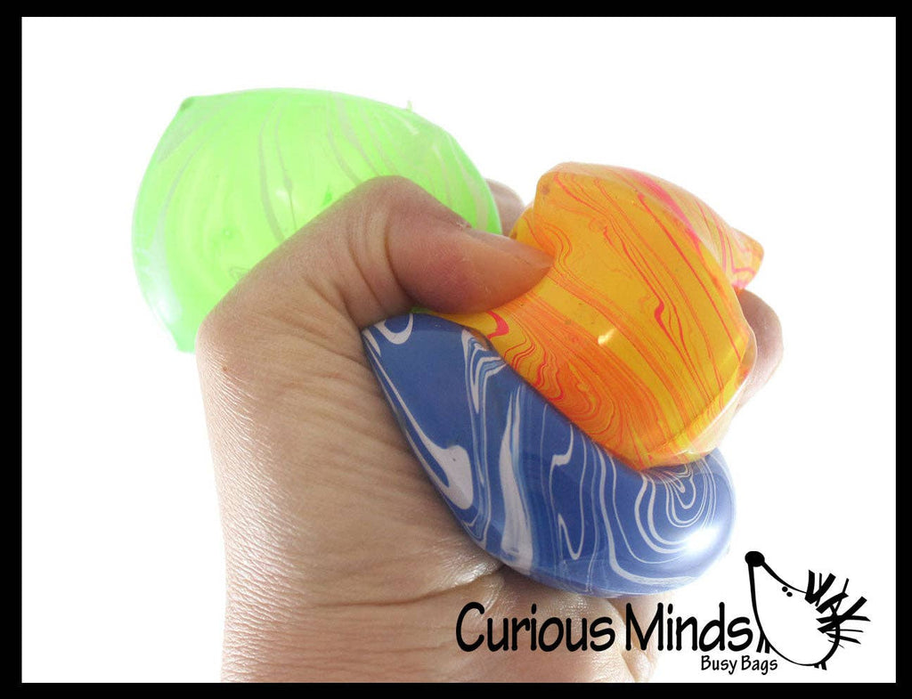 Marbled Sugar Ice Cube Stretch Ball