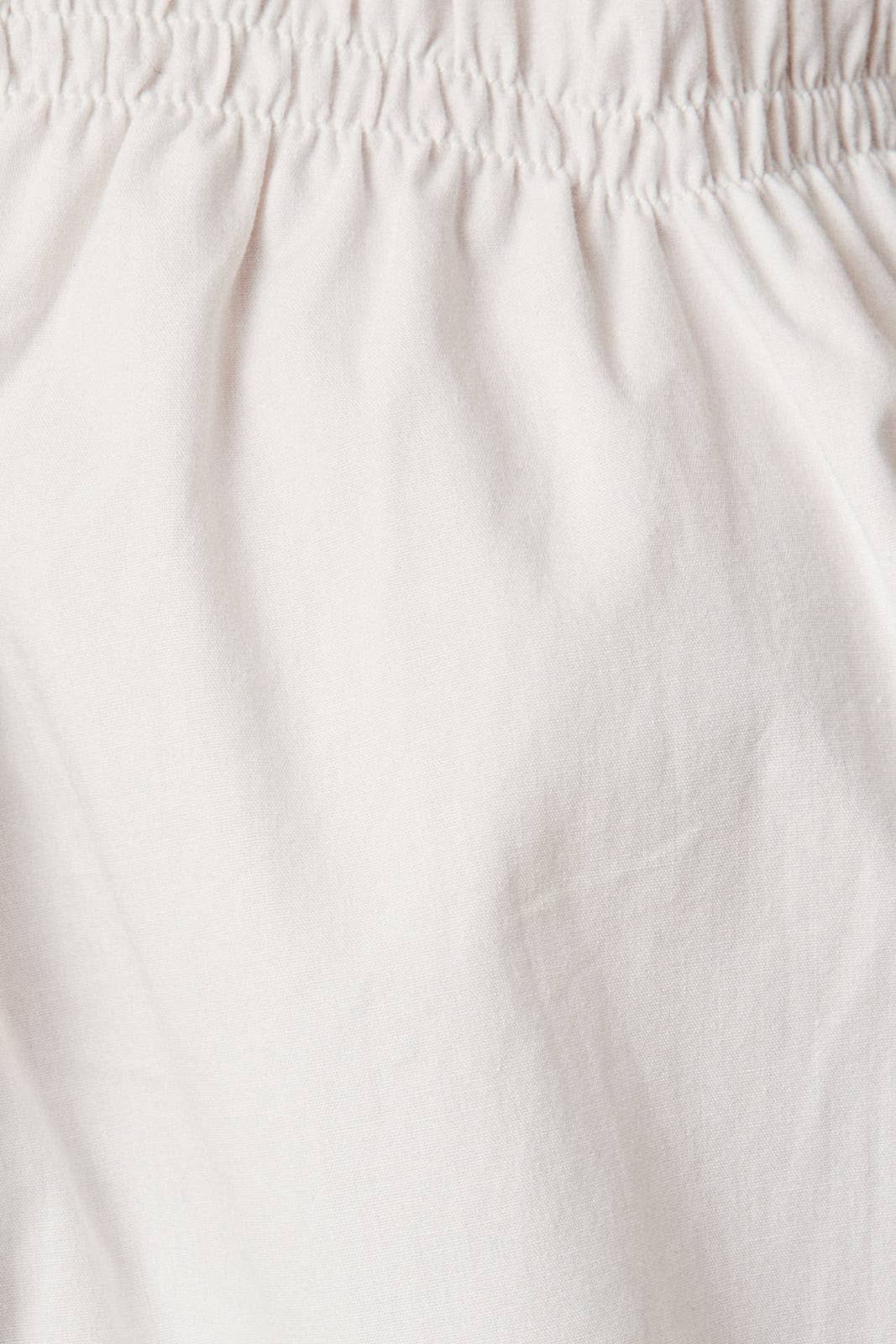 Shirring Detail Button Down Shirt