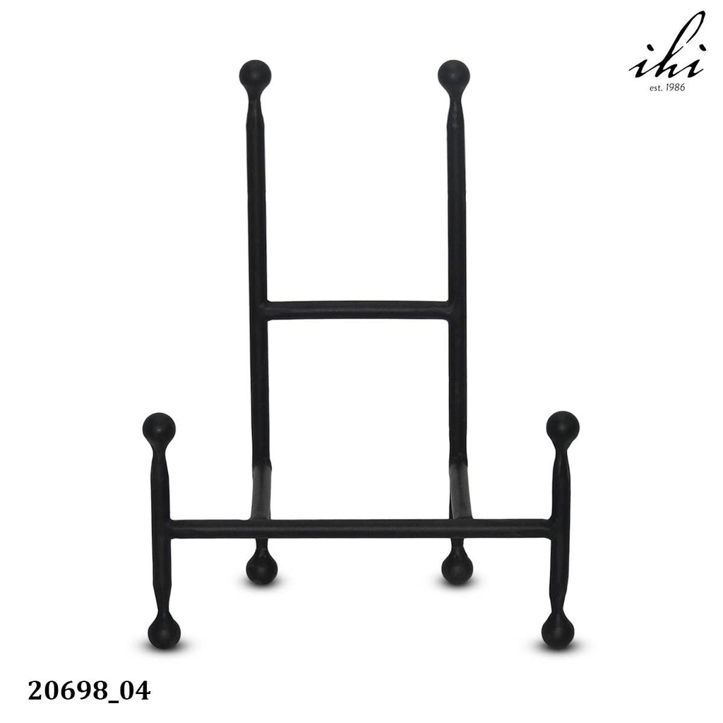 Small Black Iron Chair Easel