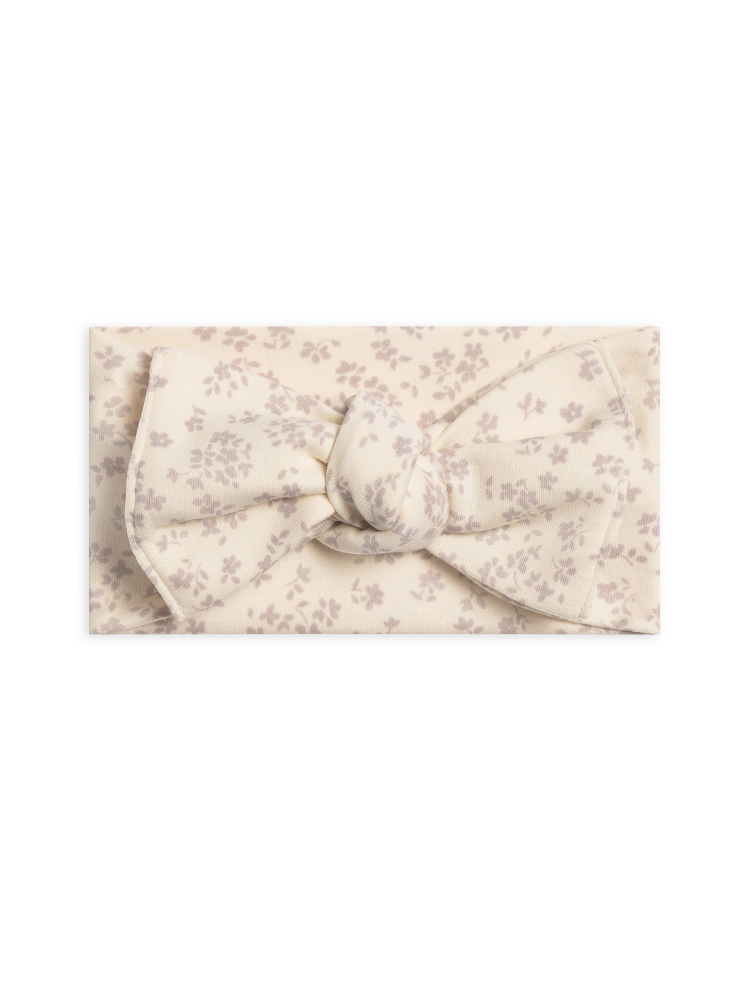 Organic Baby Hattie Knot Bow Wrap