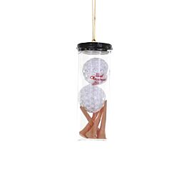 Golf Balls & Tees Ornament
