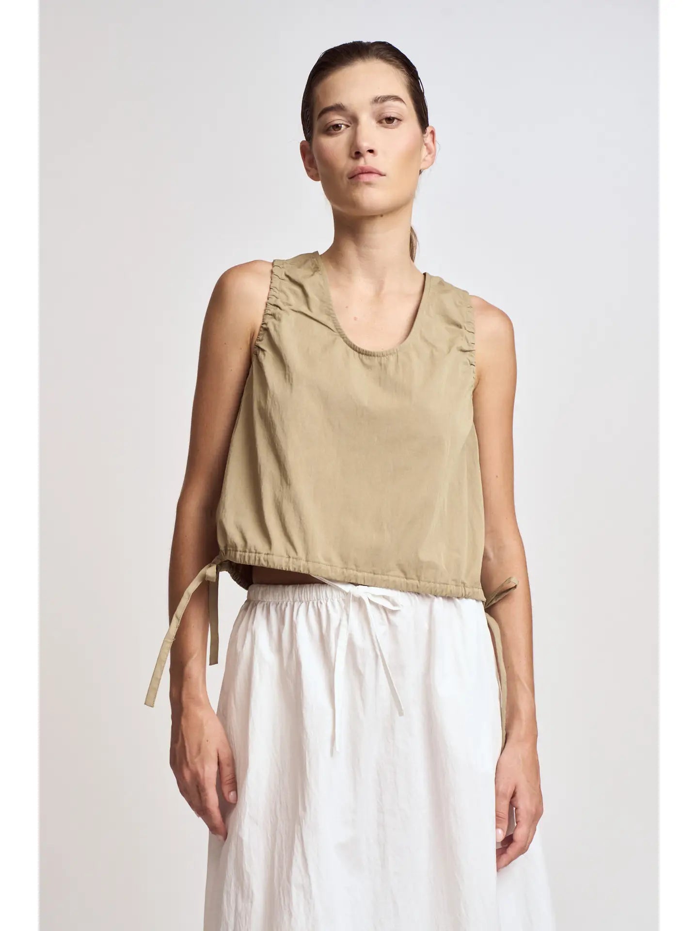 Gathered Crop Tank