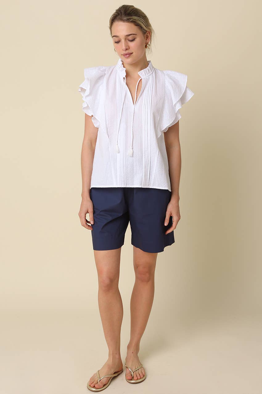 Emerson Classic Pull-On Shorts in Navy