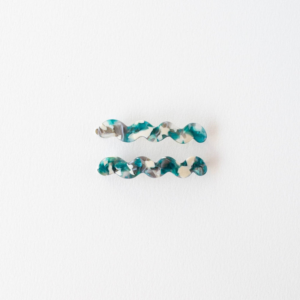 Eco Cloud Wave Slide Hair Pin