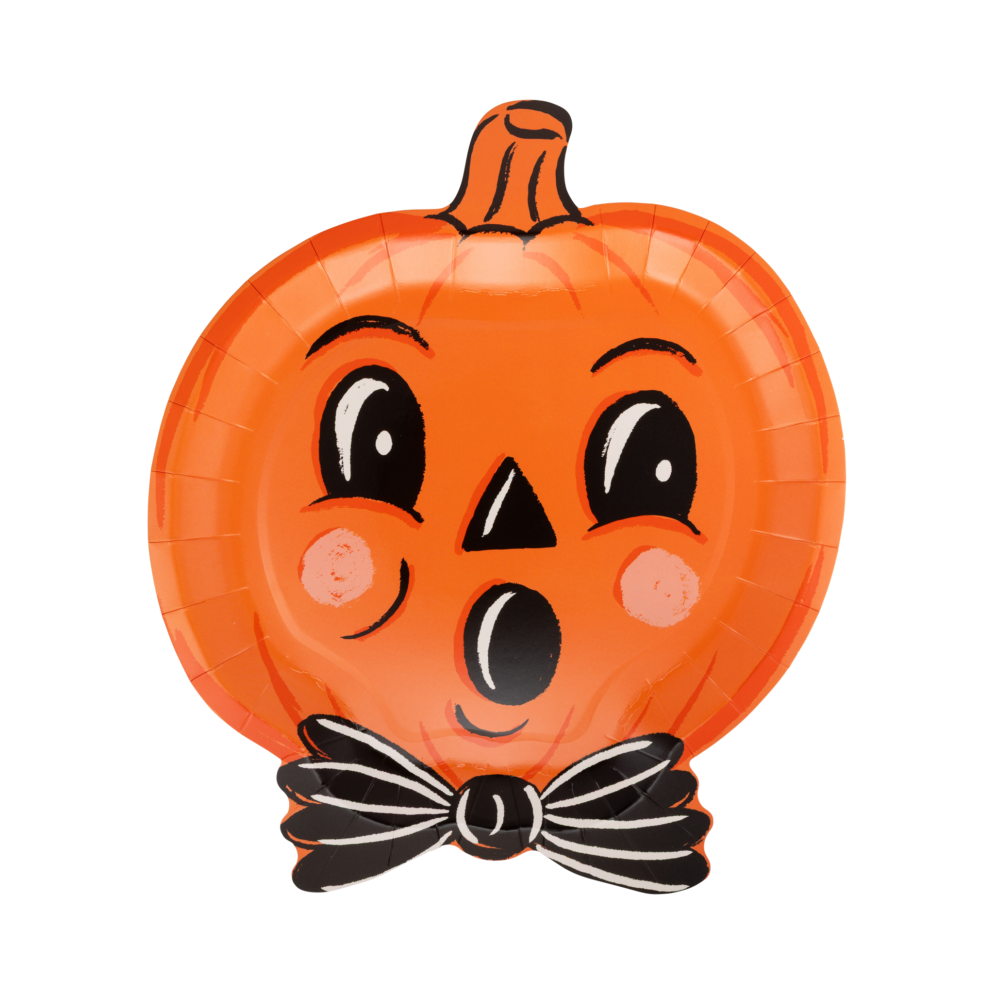 Vintage Pumpkin Paper Plates