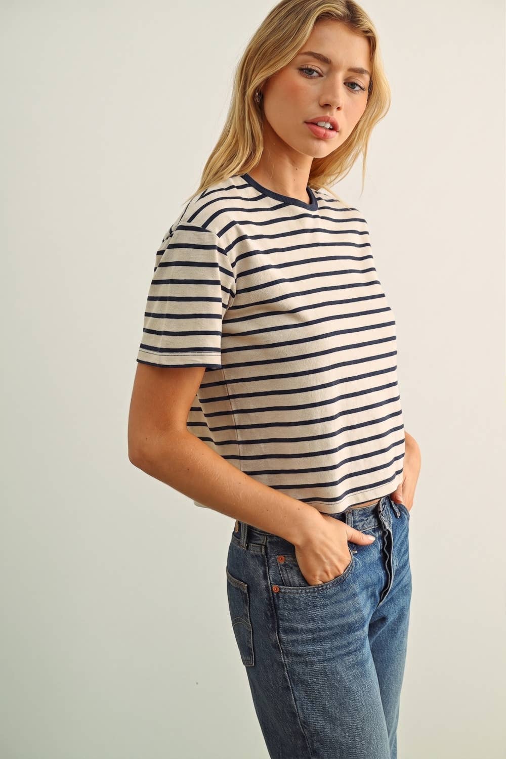 Essential Stripe Ringer Tee