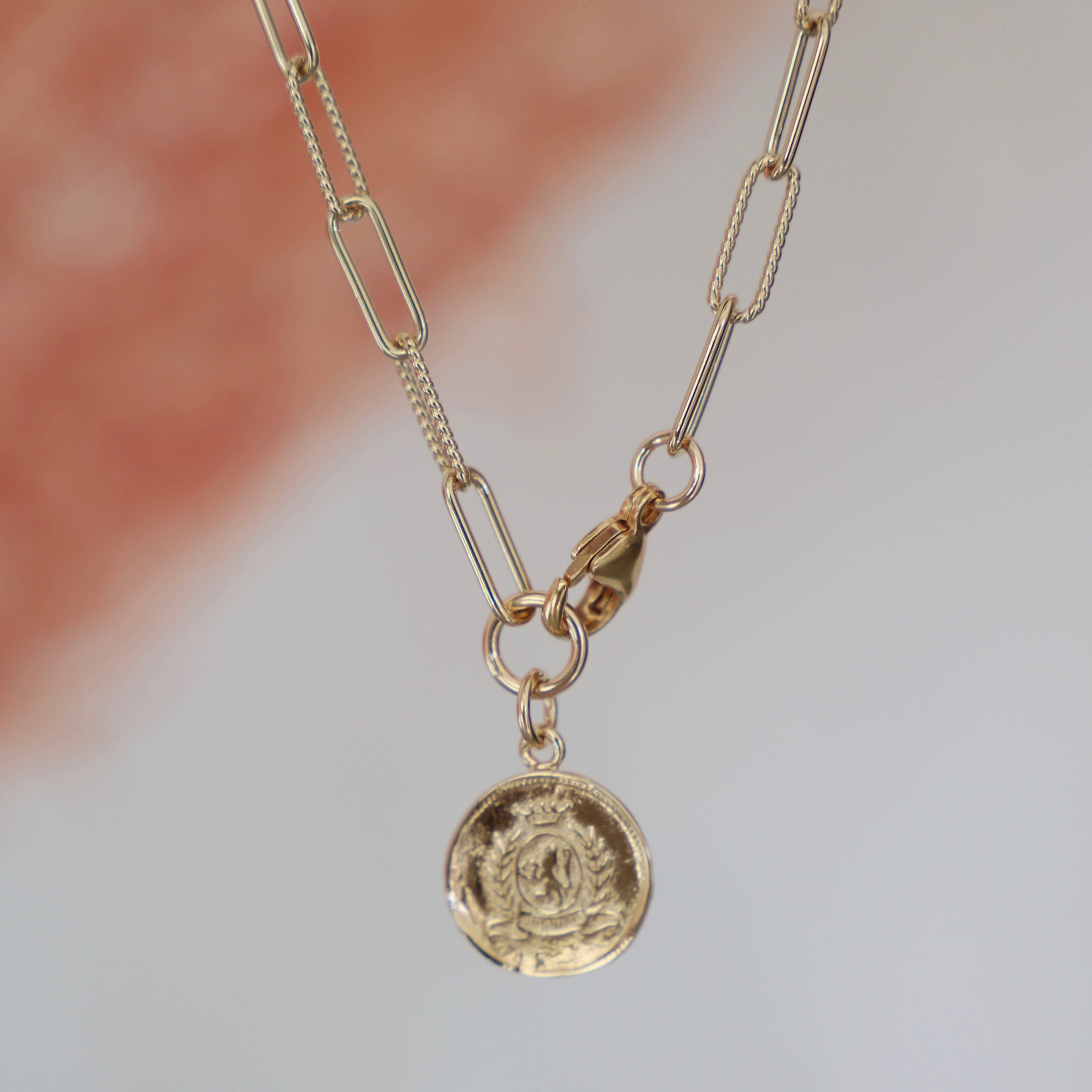 Lora Coin Necklace