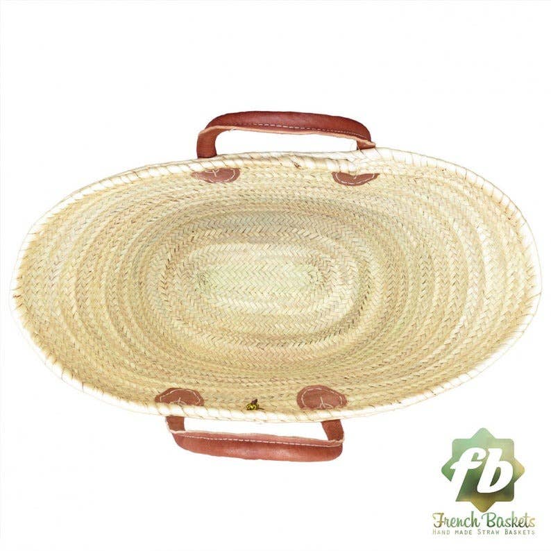 Classic Handle Straw Bag