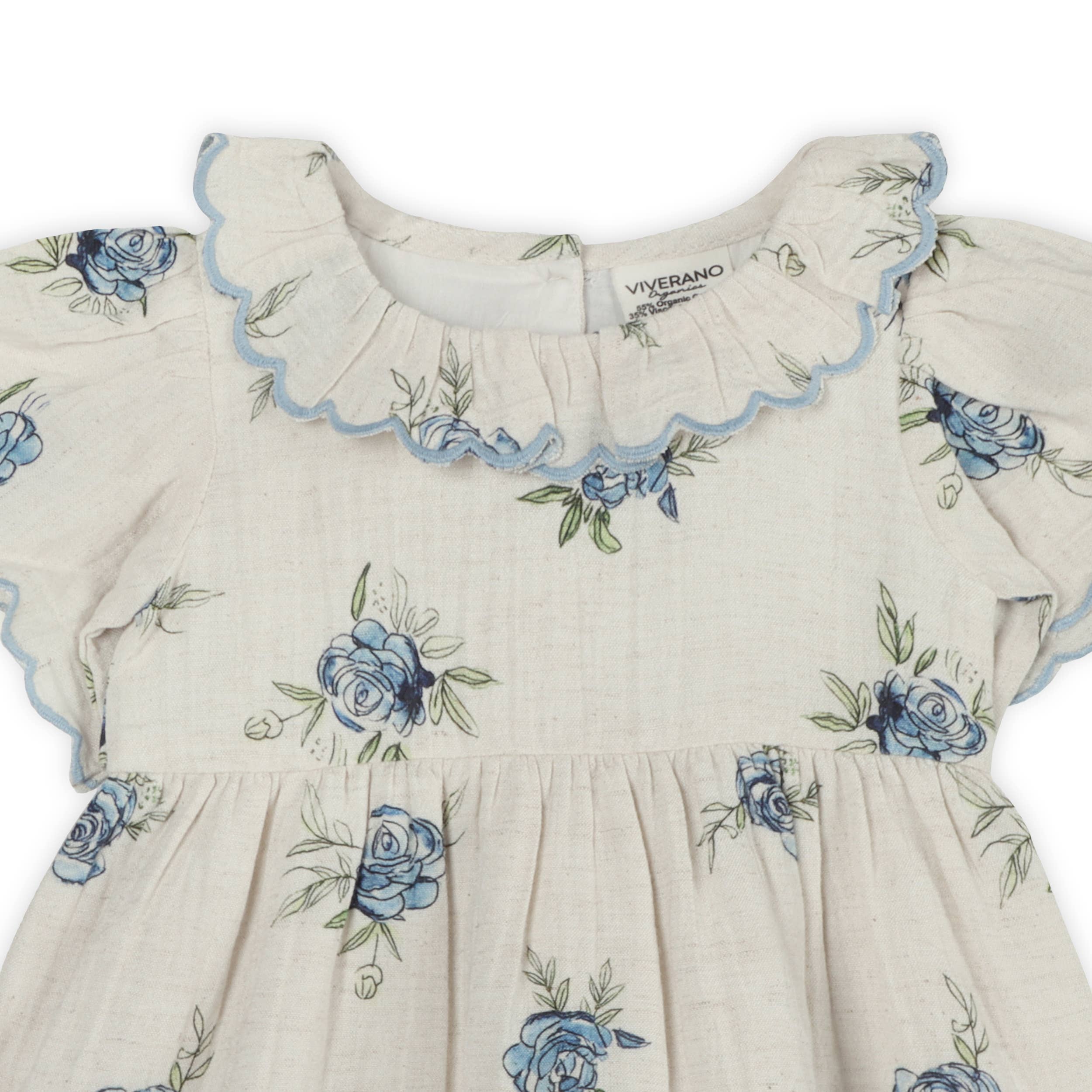 Katarina Floral Baby Dress + Bloomer Set