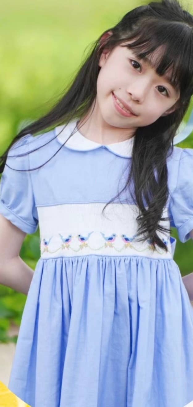 BLUEBIRD smocked dress