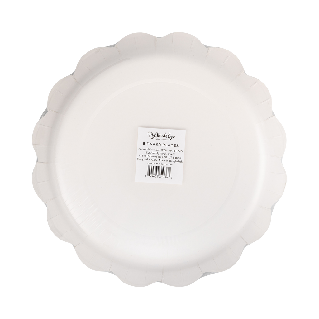 Happy Halloween Paper Plates