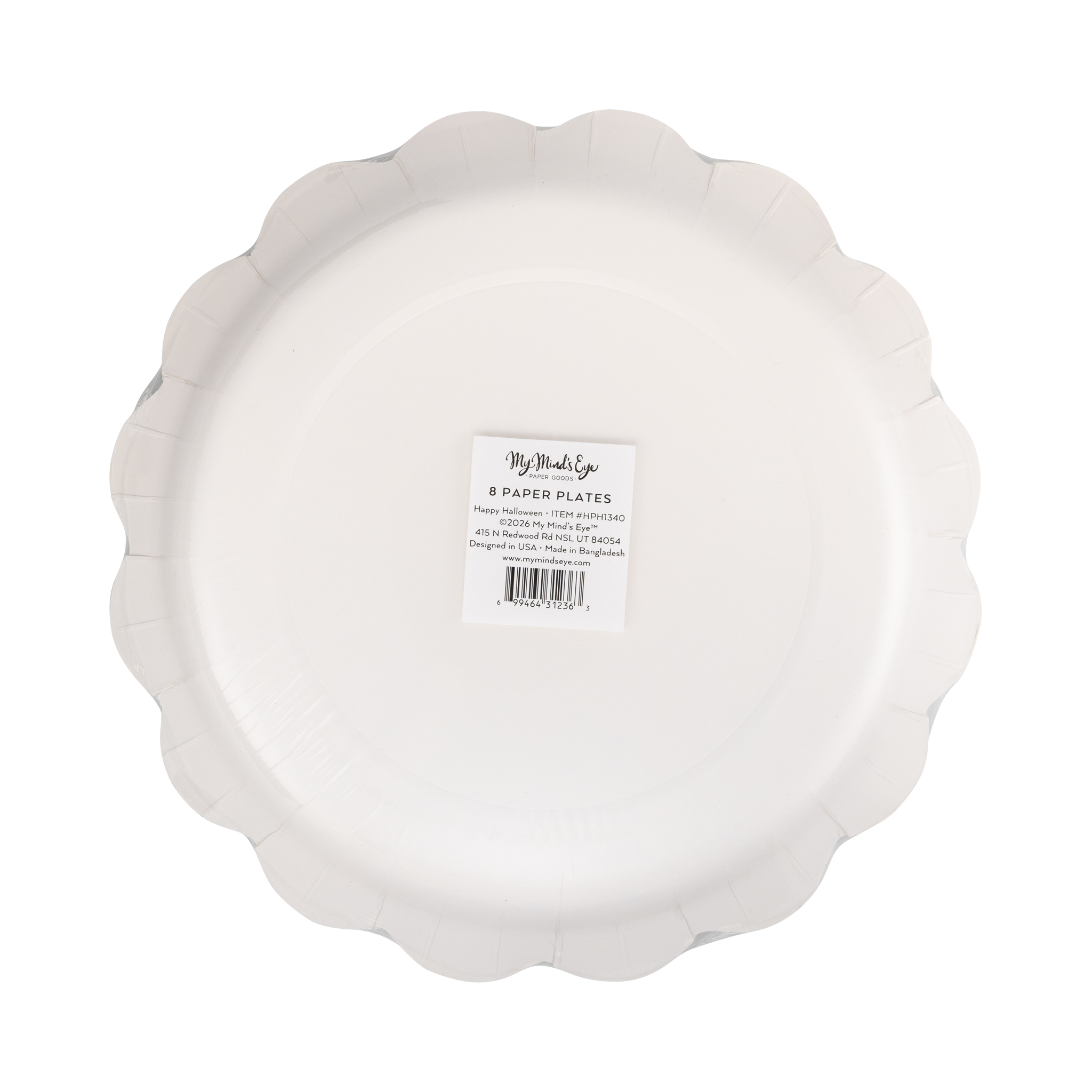 Happy Halloween Paper Plates