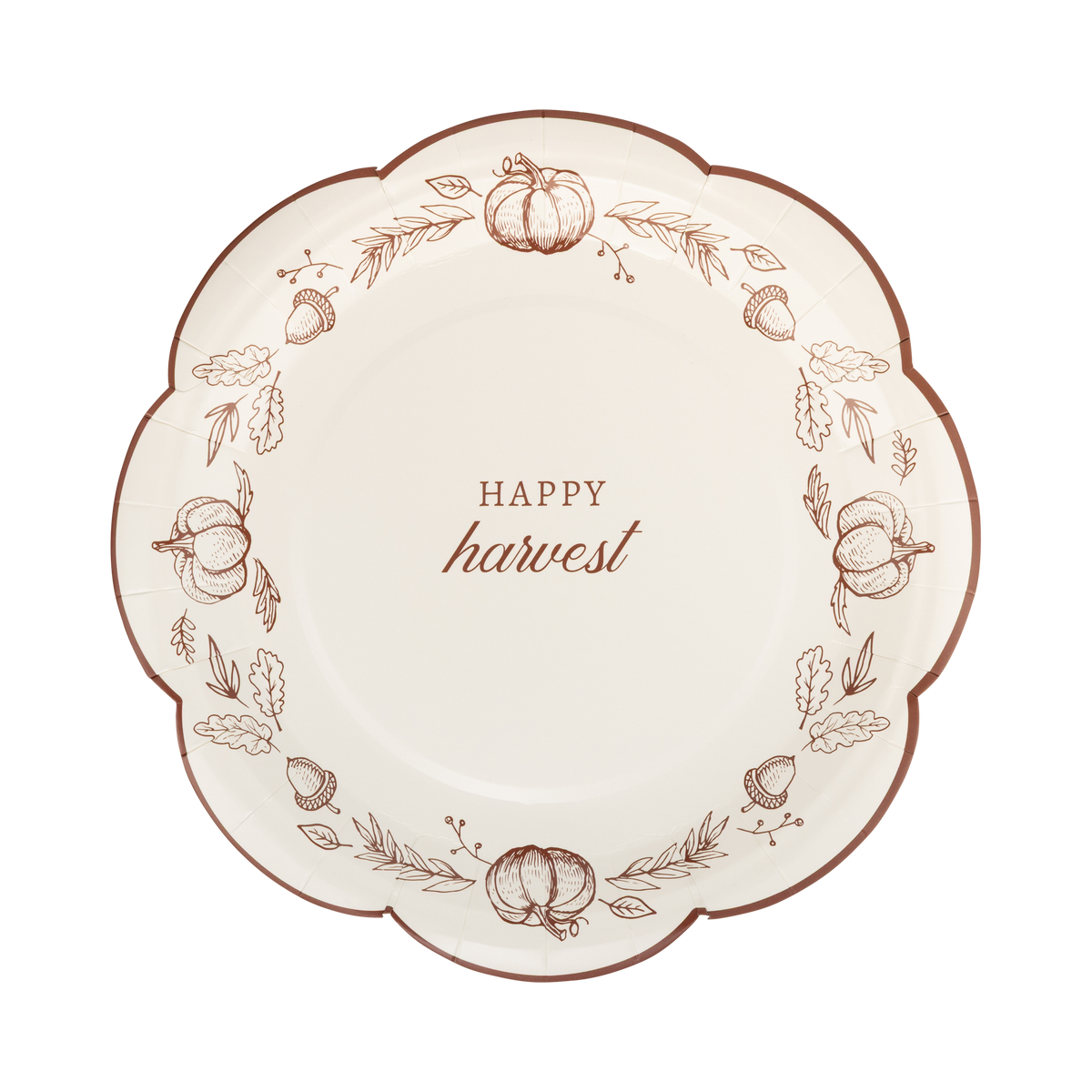 Happy Harvest Paper Plates