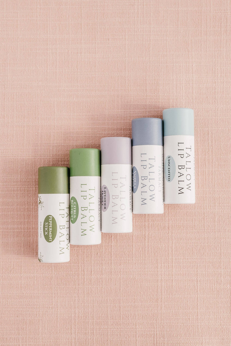 Tallow Lip Balm - Vanilla Crème