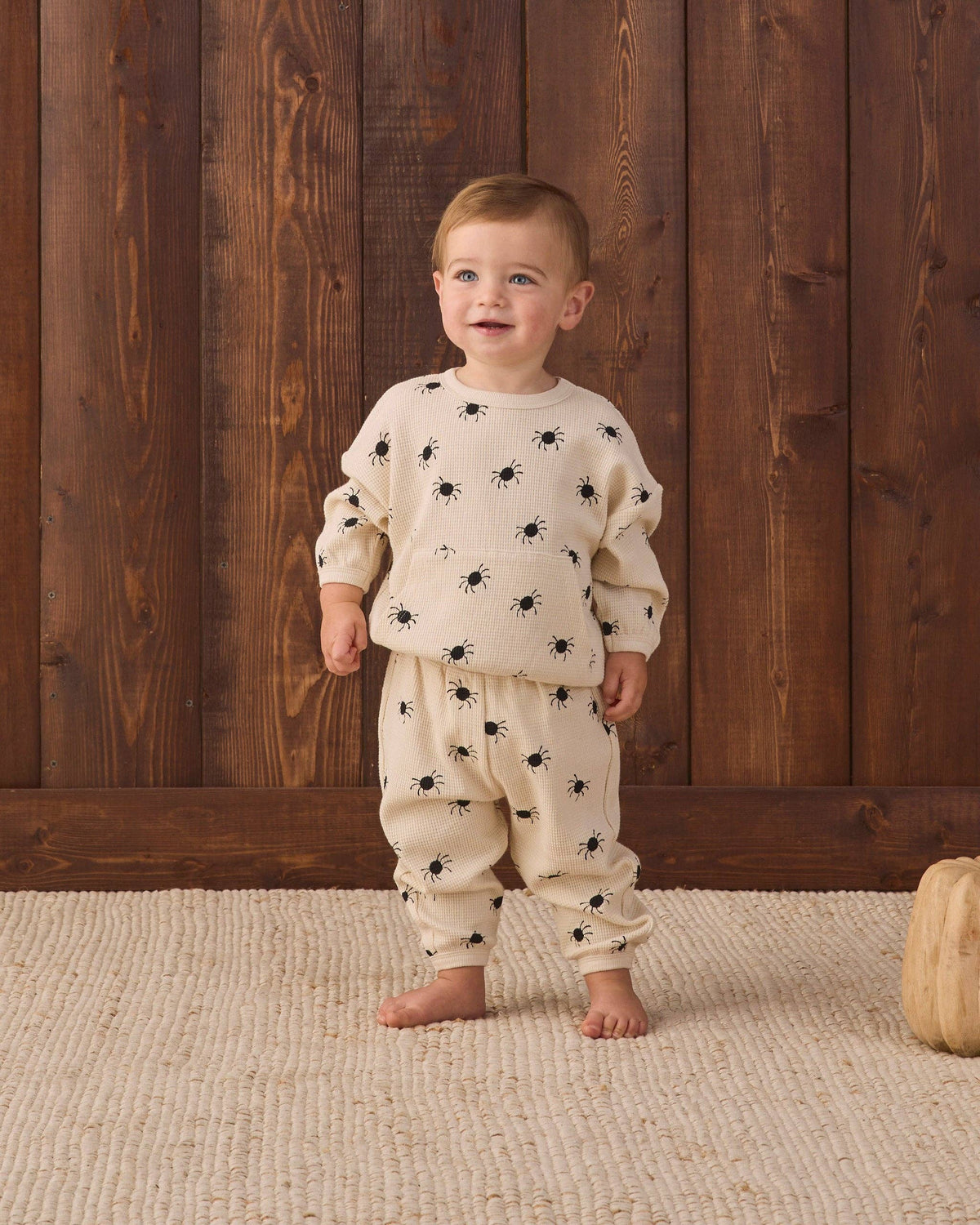 Bitsy Spider Waffle Slouch Set
