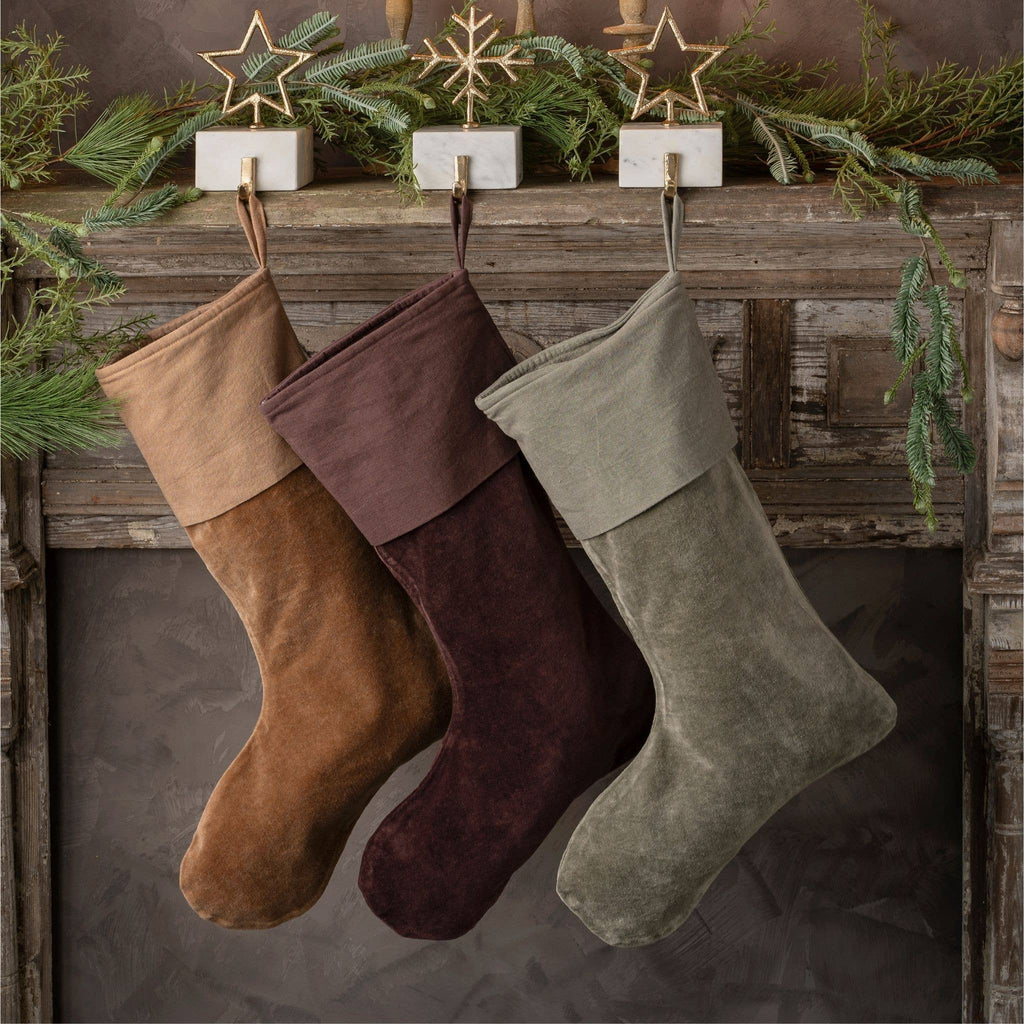 Star Marble Stocking Holder
