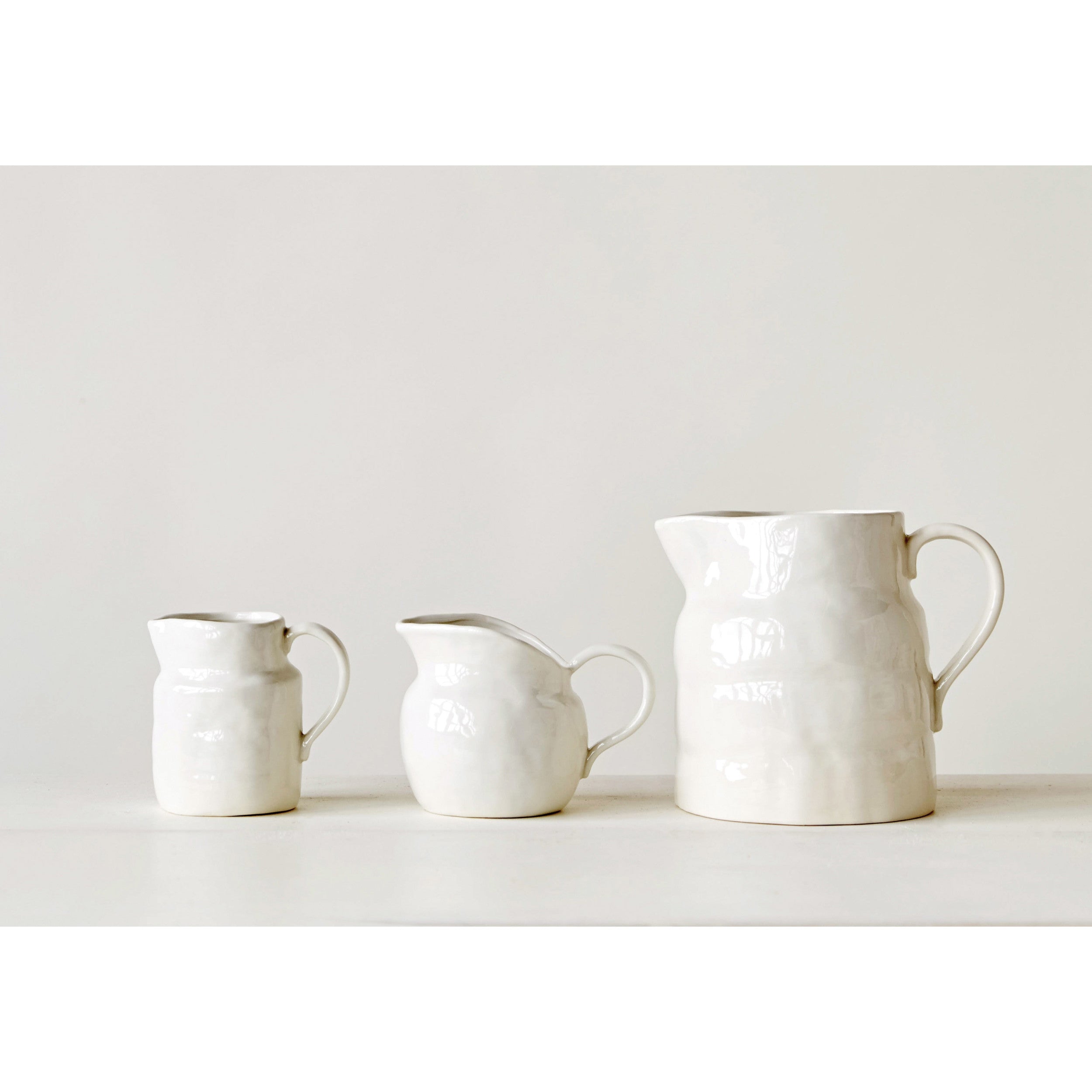 Stoneware Reproduction Pitcher