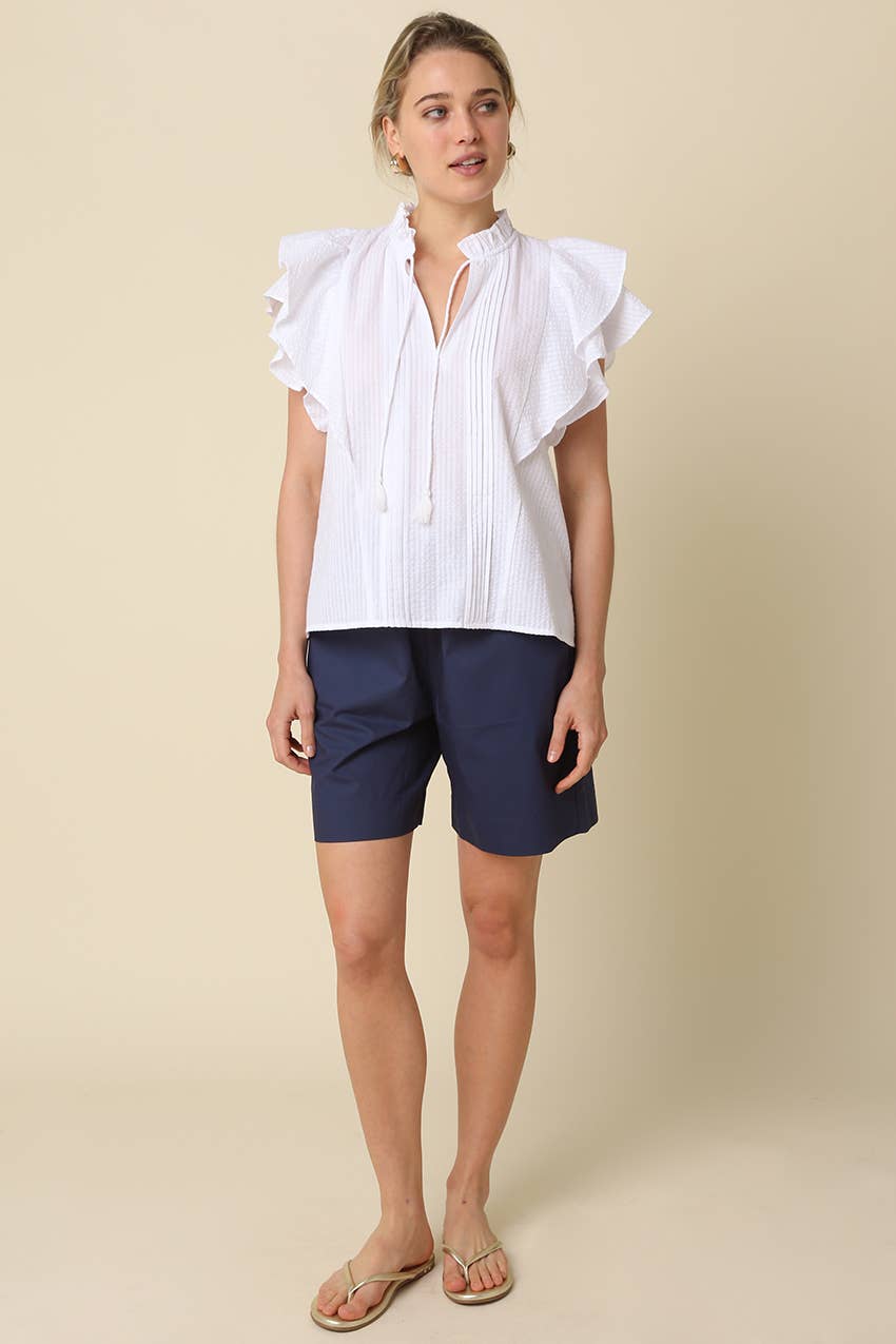 Emerson Classic Pull-On Shorts in Navy