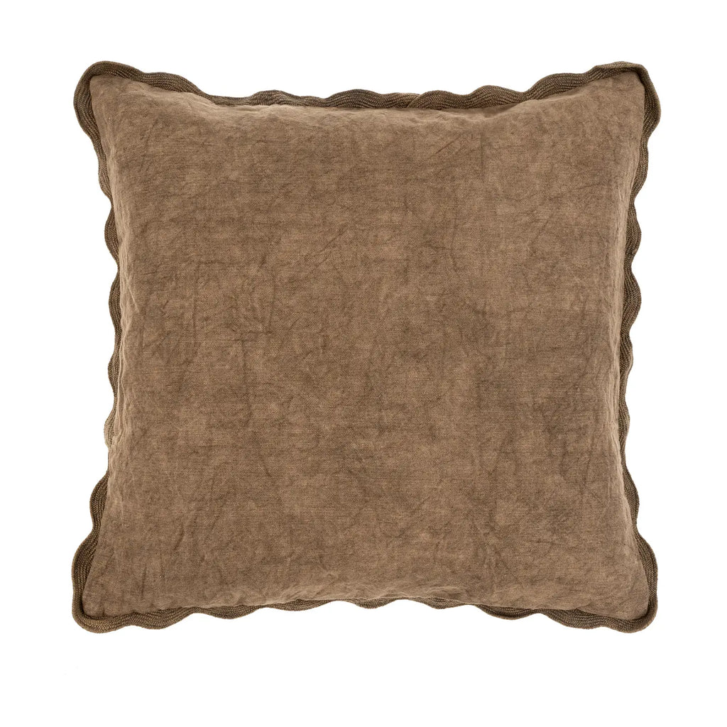 Scalloped Edge Pillow