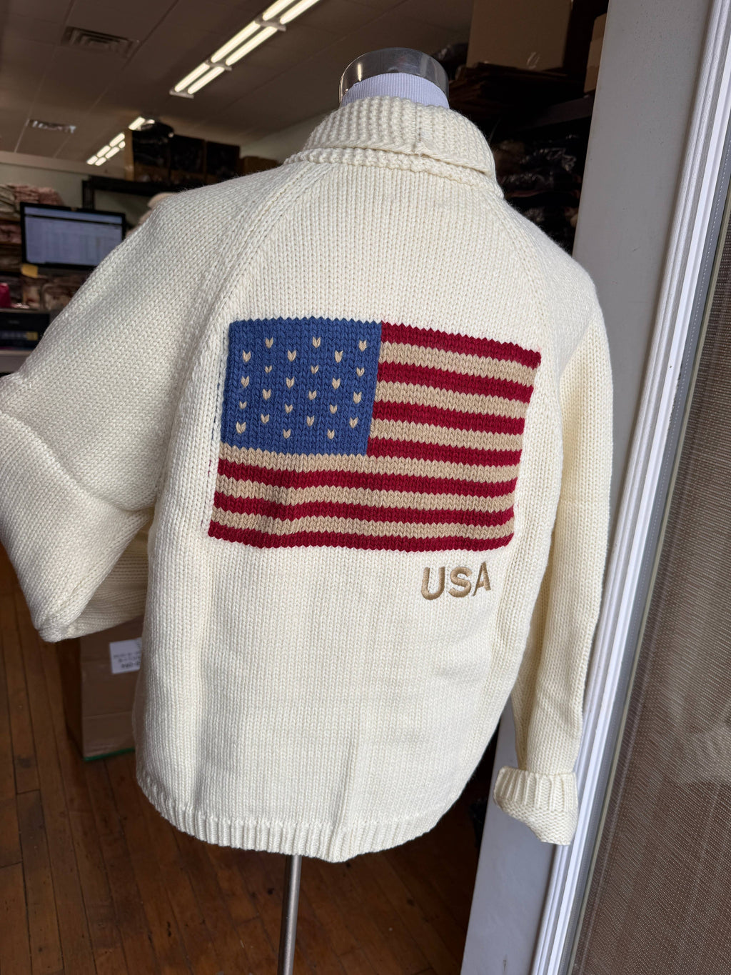 Flag Varsity Cardigan
