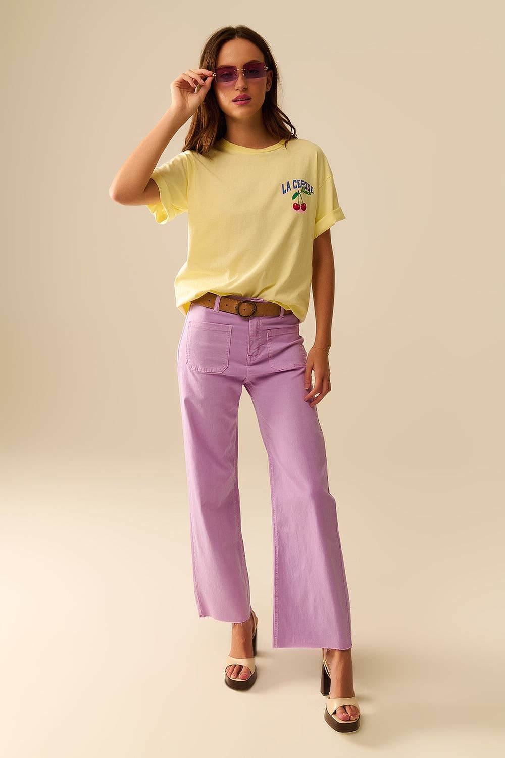 La Cerise Market Yellow Tee