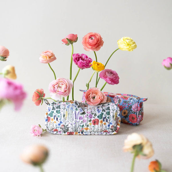 BOTANIST | Cotton Quilted Pencil Pouch