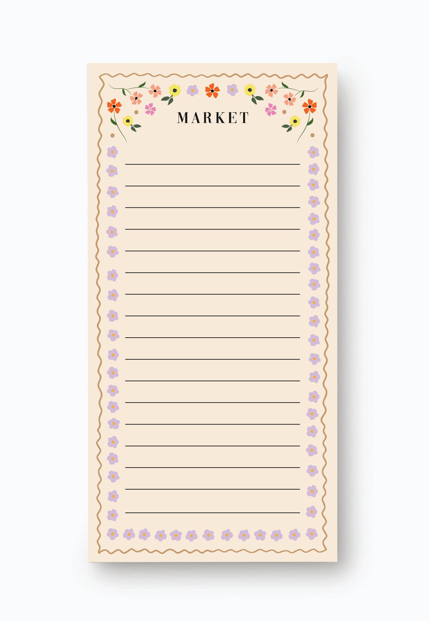 Mosaic Floral Market Pad