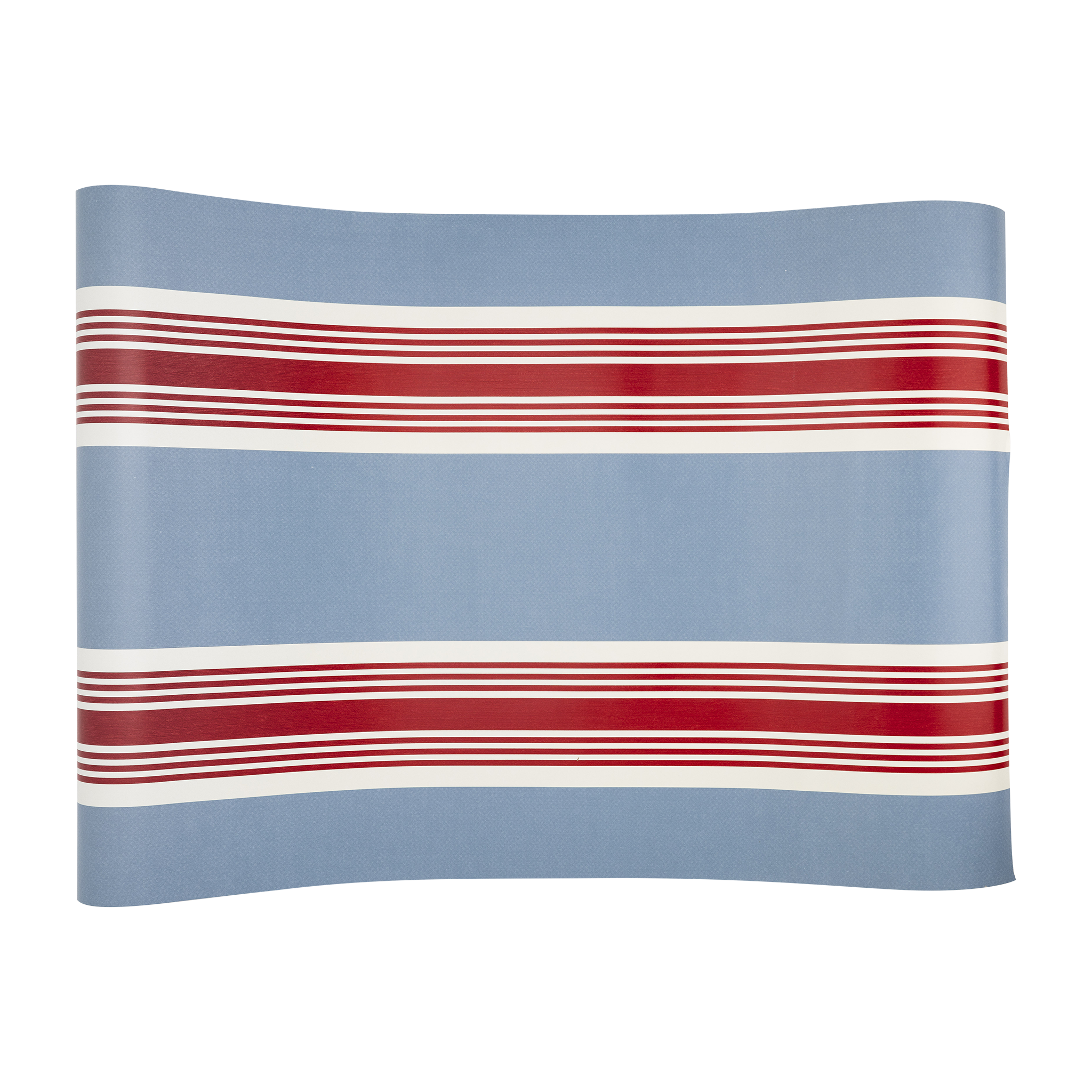 Hamptons Striped Paper Table Runner