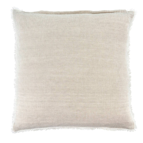 24x24 Lina Linen Pillow Chambray