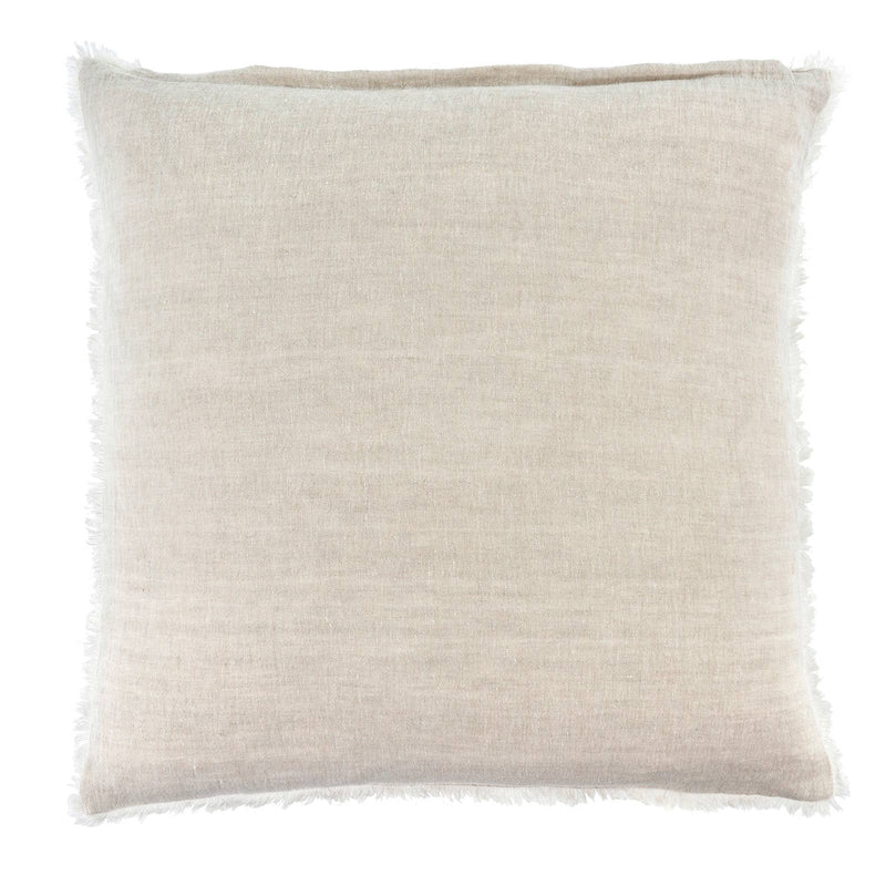 24x24 Lina Linen Pillow Chambray