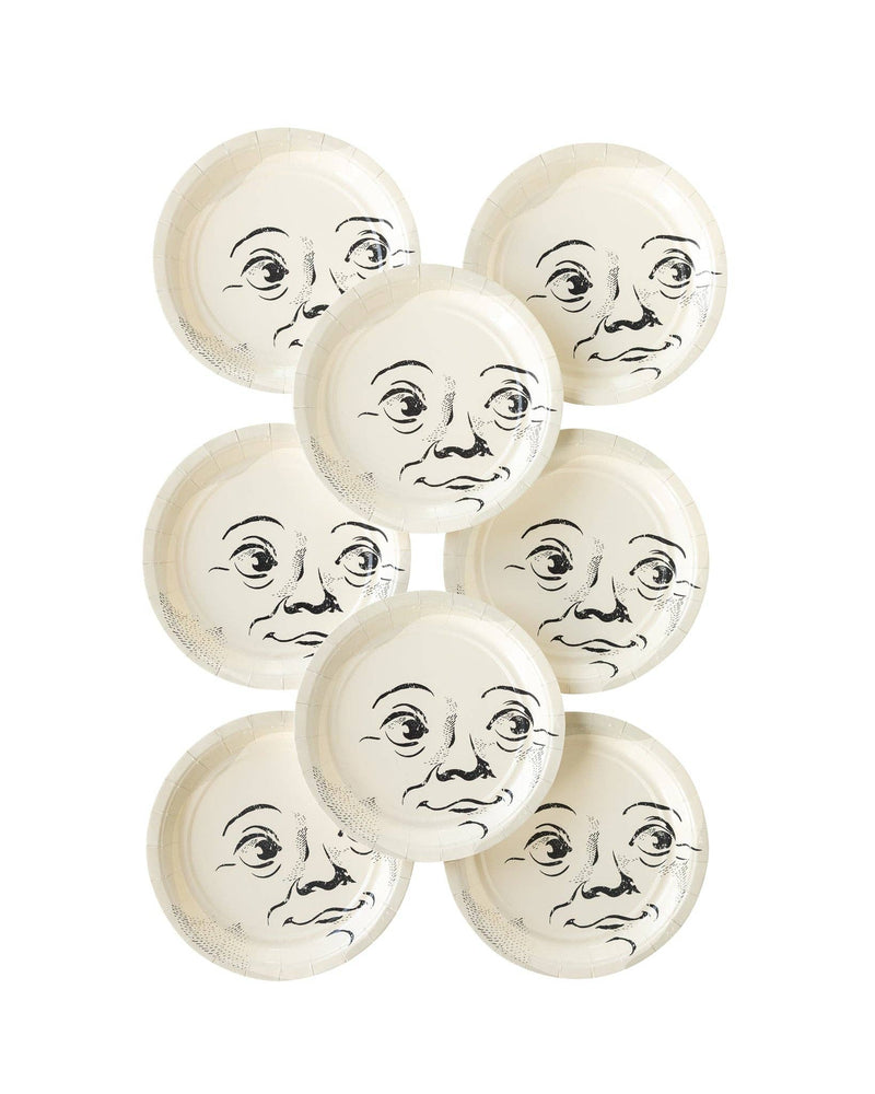 Night Sky Full Moon Plate