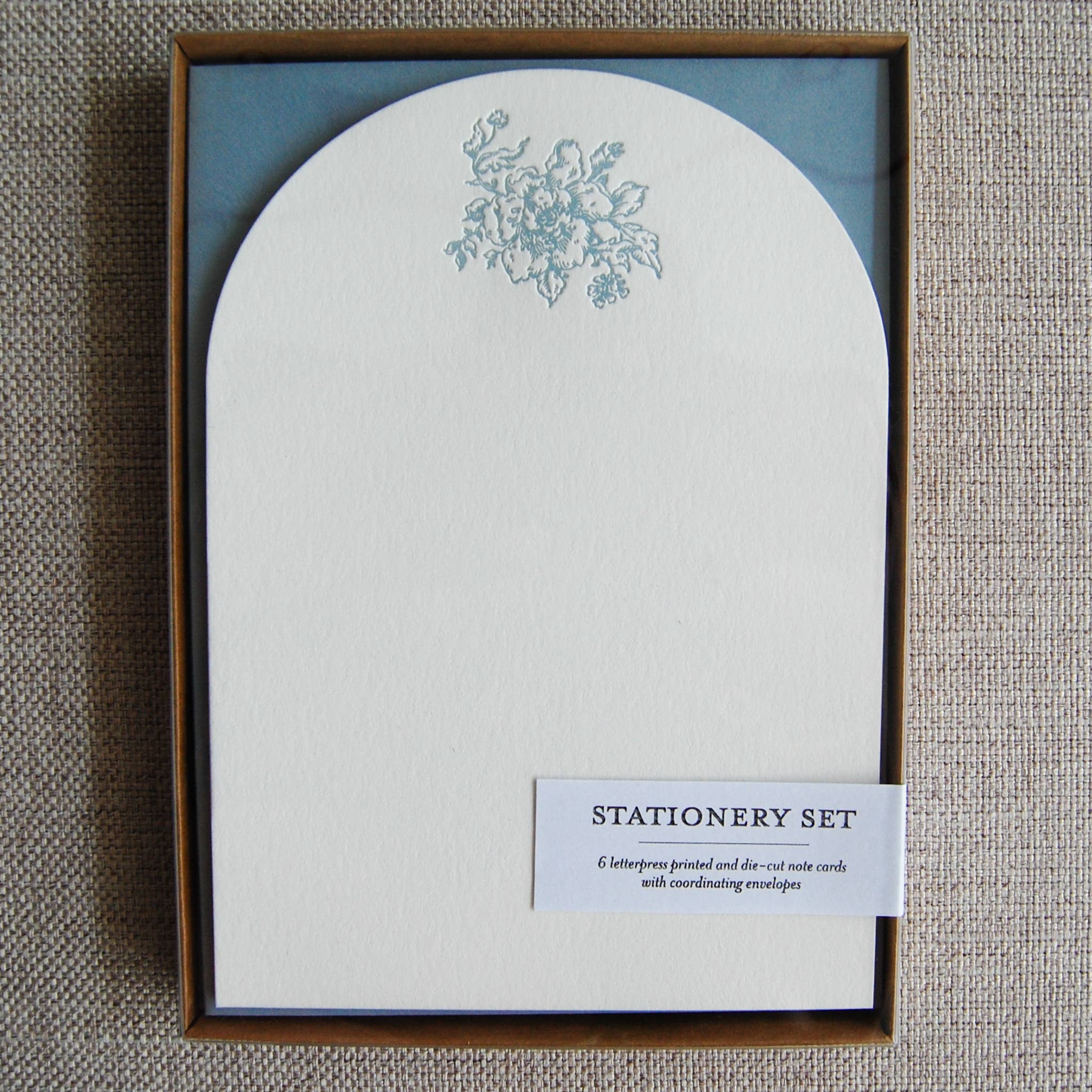 French Bouquet Stationery Set