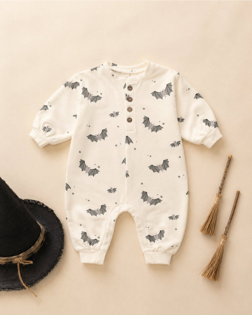 Baby Bats Relaxed Fleece Jumpsuit