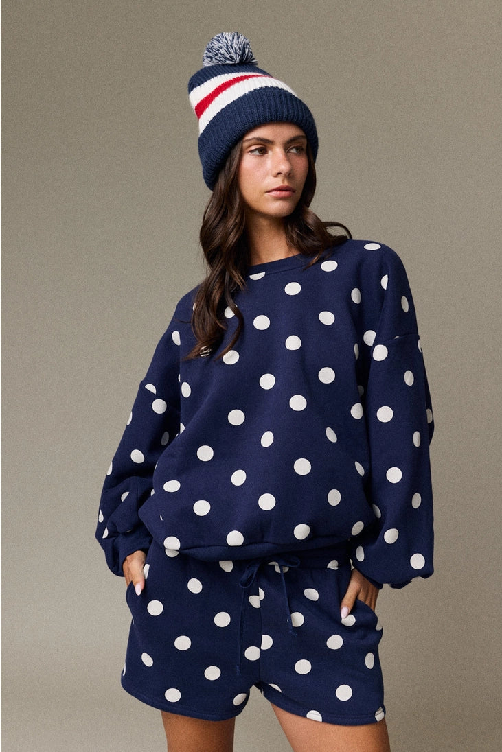 Polka Dot Fleece Set