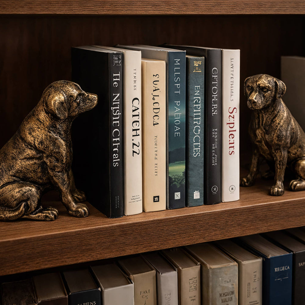 Dog Decorative Bookend Set