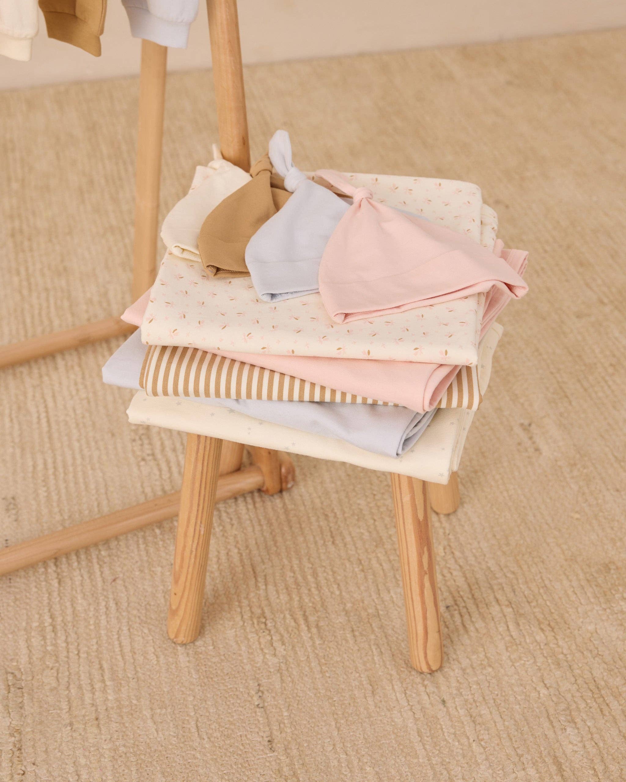 Honey Stripe Baby Swaddle