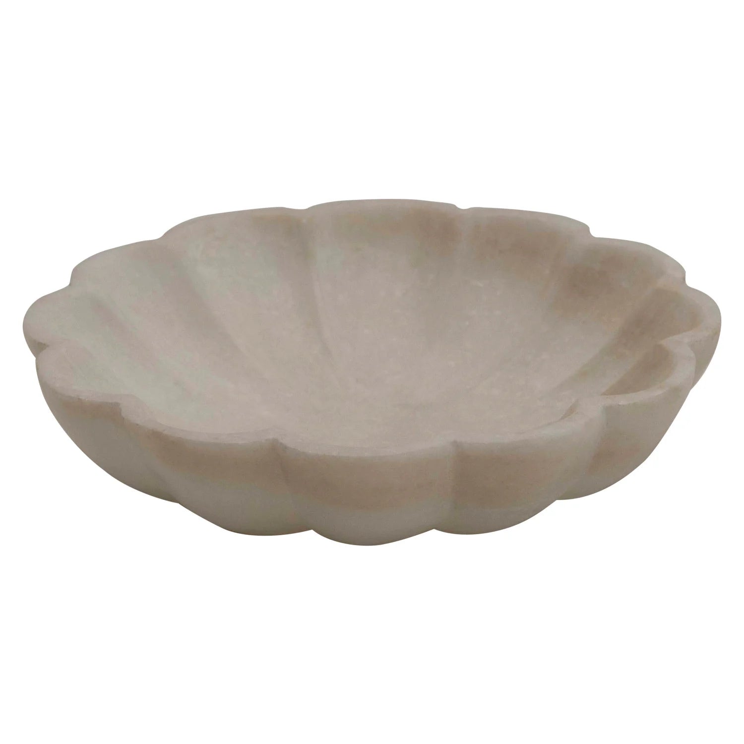 Marble Flower Shaped Dish
