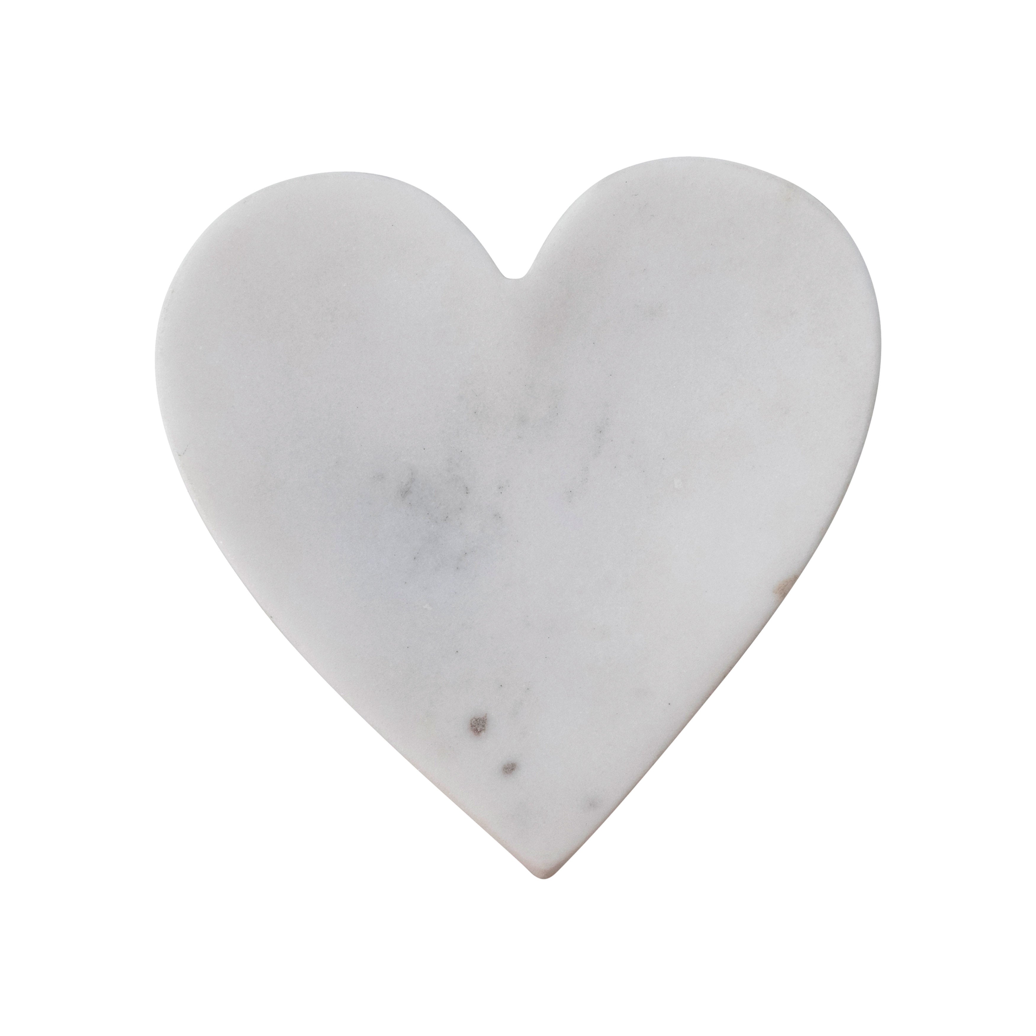 Marble Heart Tray