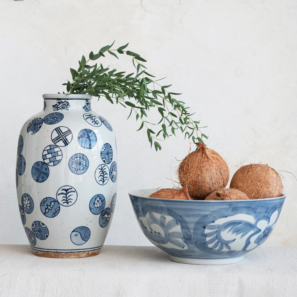 Dapper Blue & White Bowl