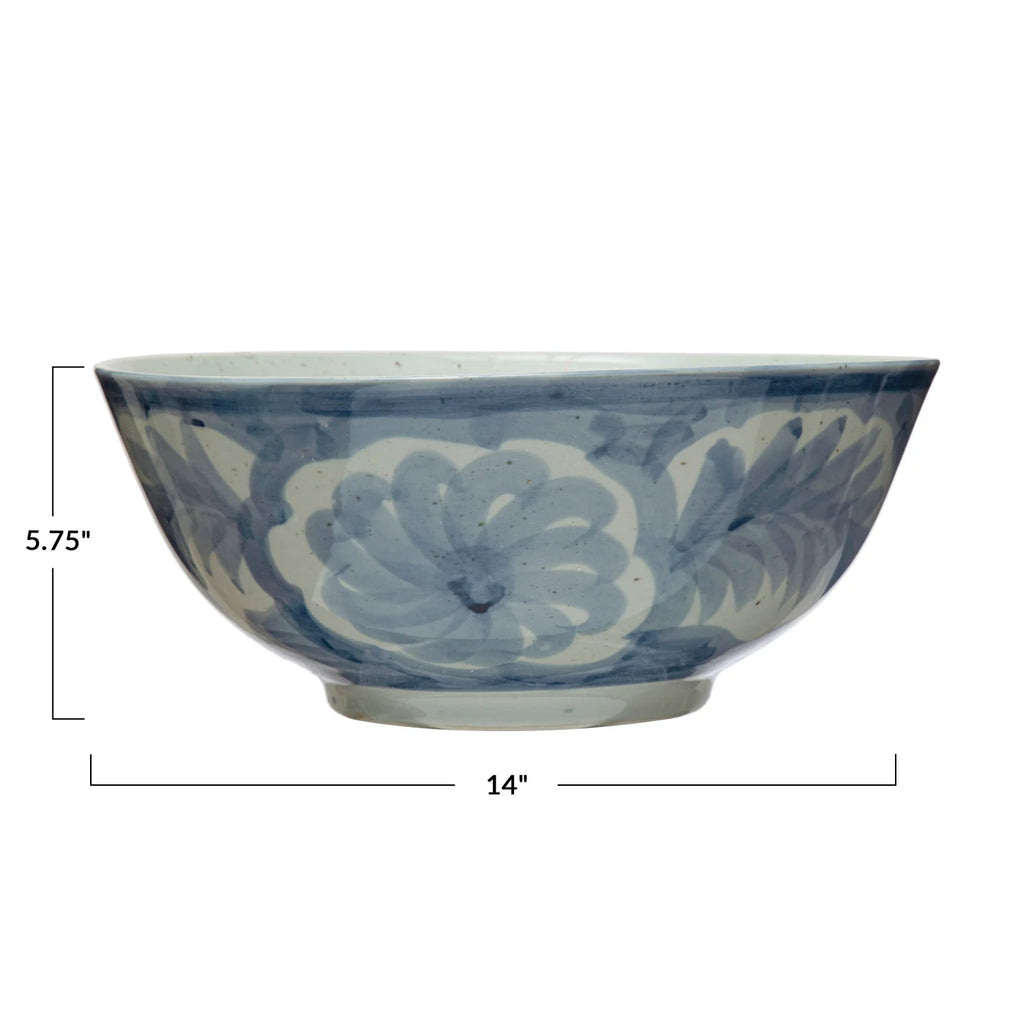 Dapper Blue & White Bowl