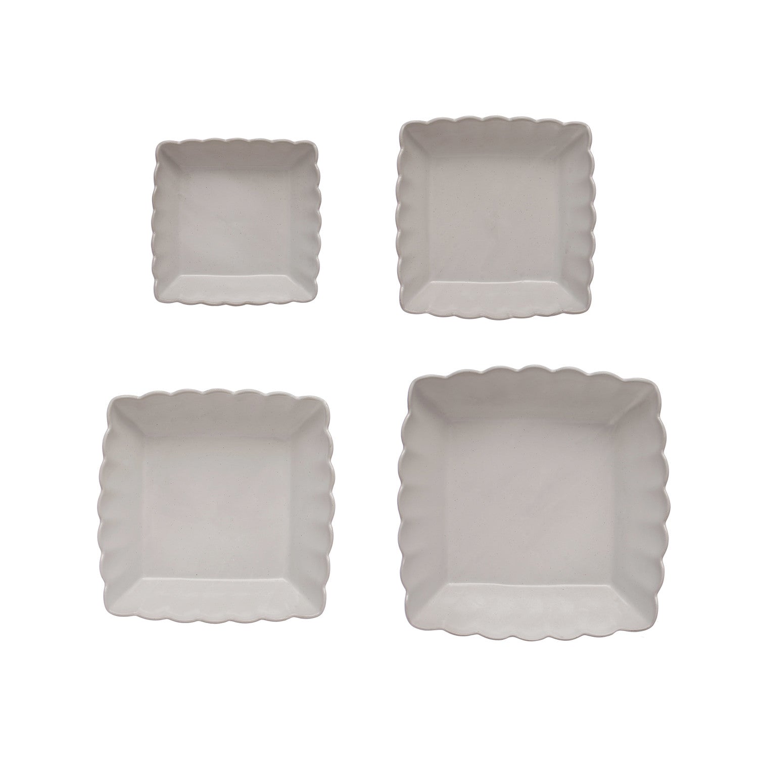 Scalloped Serving Dish