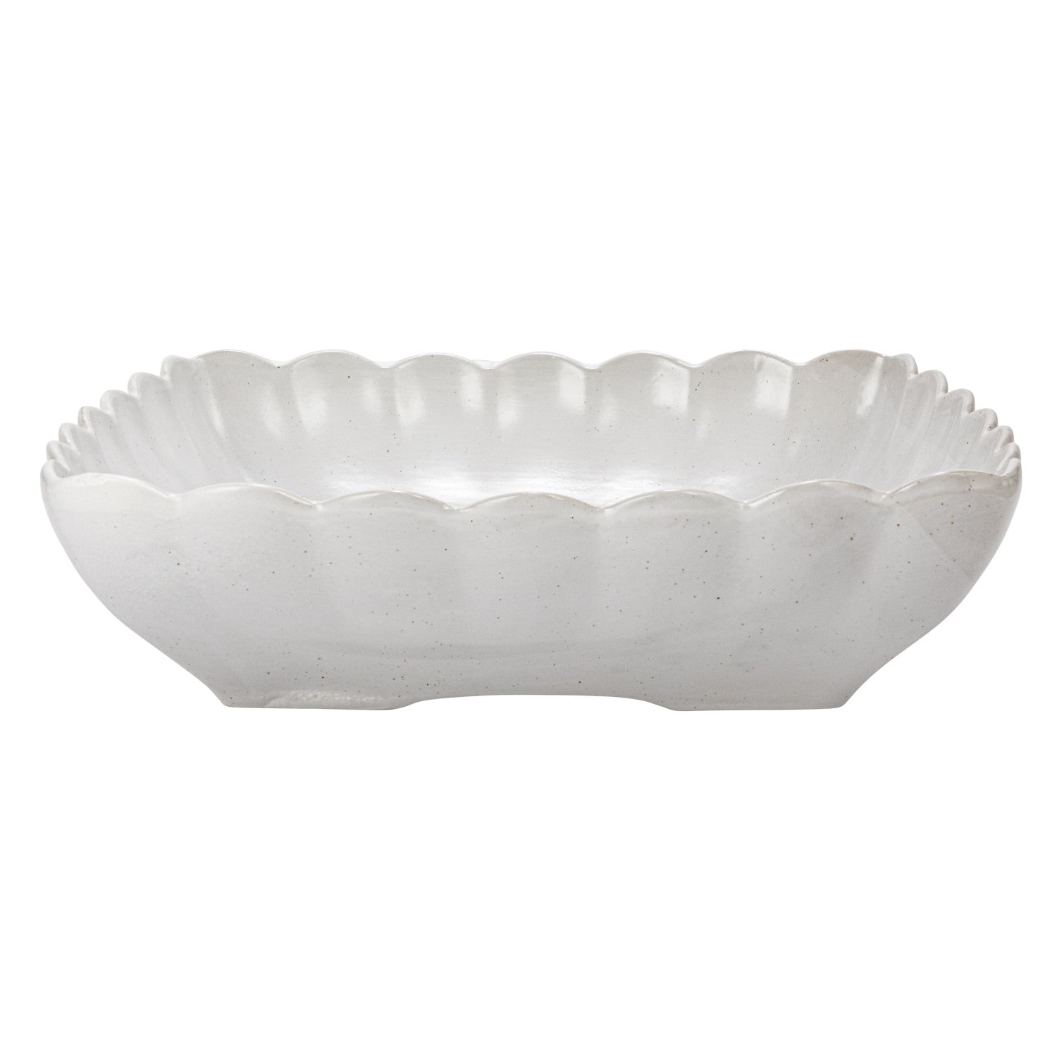 Scalloped Serving Dish