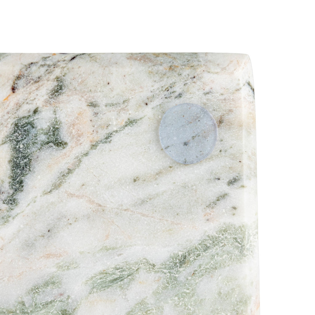 Green Marble Cheese Board & Knife Set