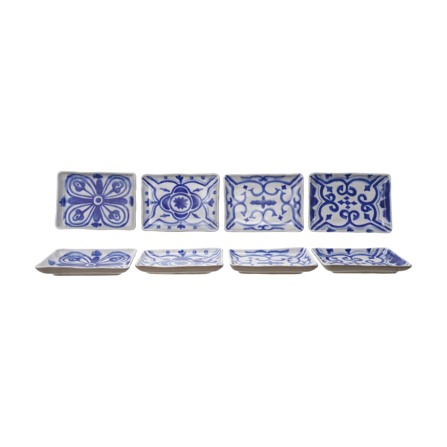 Crackle Glaze Pattern Plate