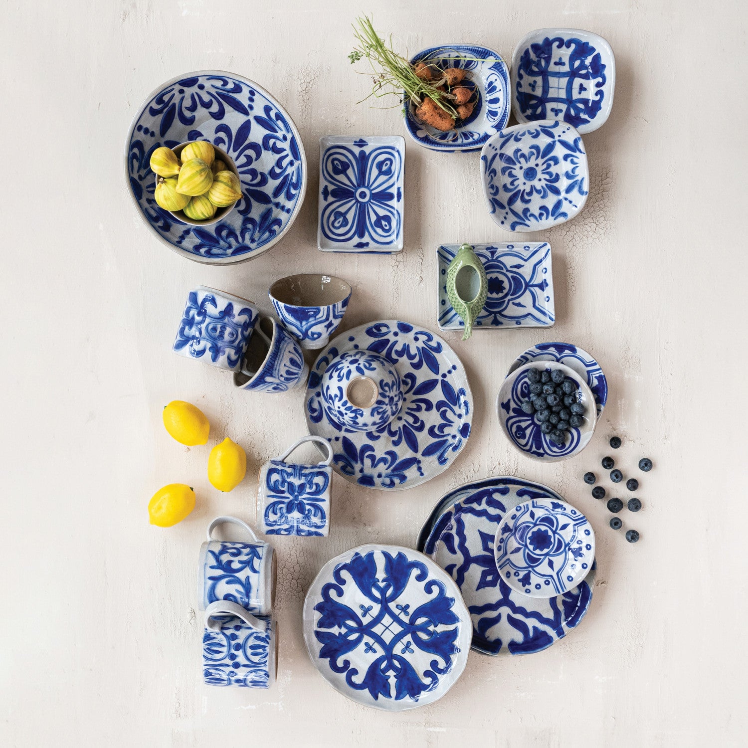 Crackle Glaze Pattern Plate