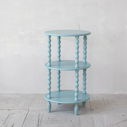 Heirloom Blue Wood Table