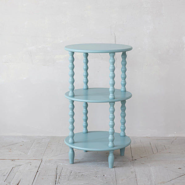 Heirloom Blue Wood Table